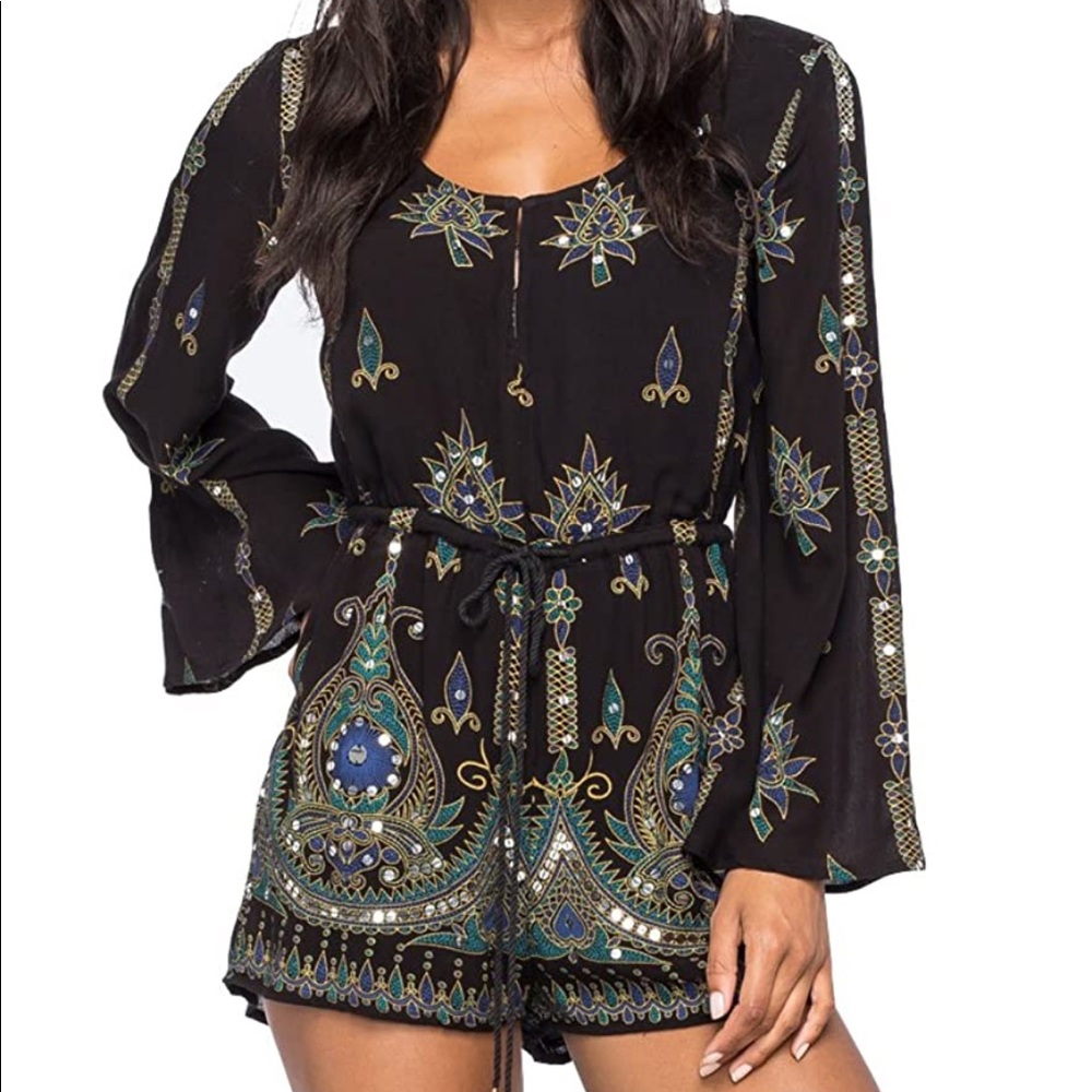 Anna Sui For O'Neill Harmon Beach Romper